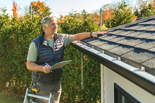 Professional Roof Inspection technician working in Bangor, MI